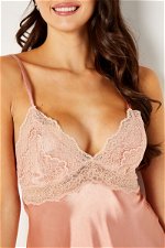 Pack of 2 Lace Satin Babydolls with Flower Print product image 6
