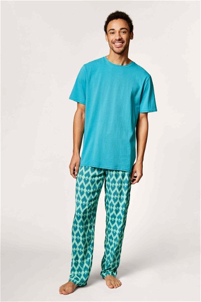 Cozy Valentine's Day Two-Piece Pajama Set for Men product image