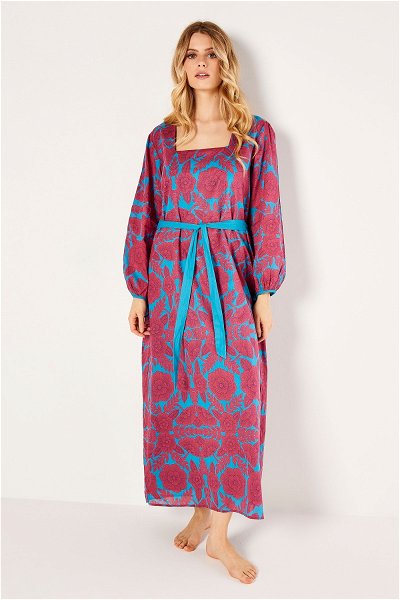 Maxi Printed Dress with Belt product image