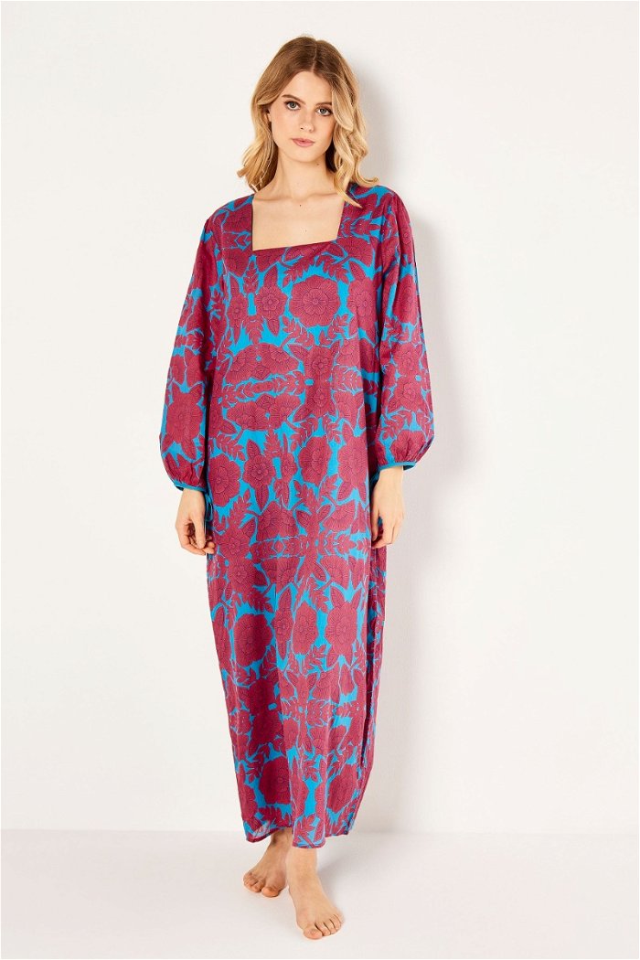 Maxi Printed Dress with Belt product image 4