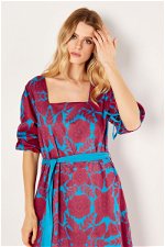 Maxi Printed Dress with Belt product image 3
