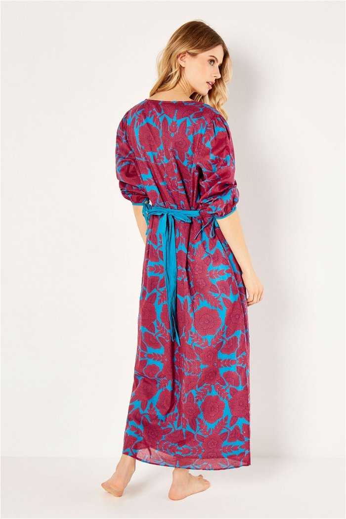 Maxi Printed Dress with Belt product image 5