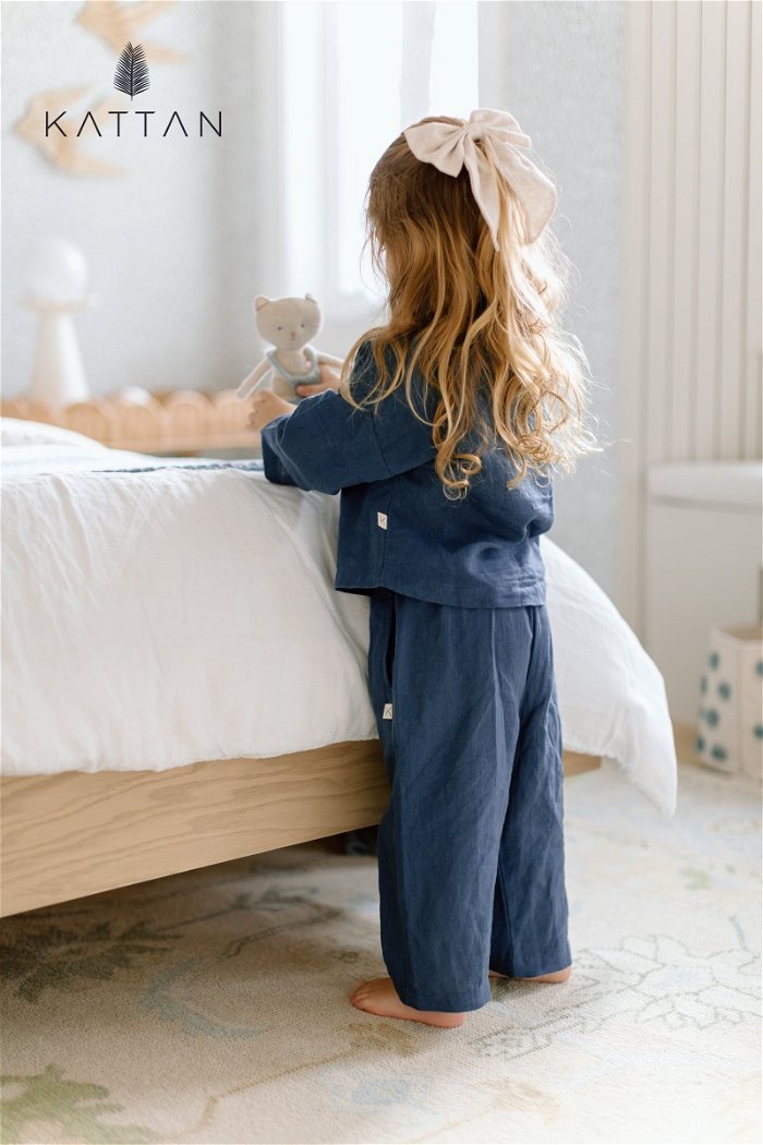 Linen Blend Kids Pants and Shirt Set product image 6