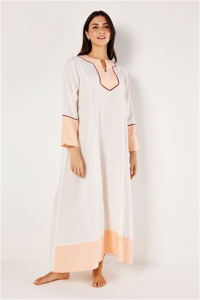 Maxi Kaftan with Embroidered Sleeves product image