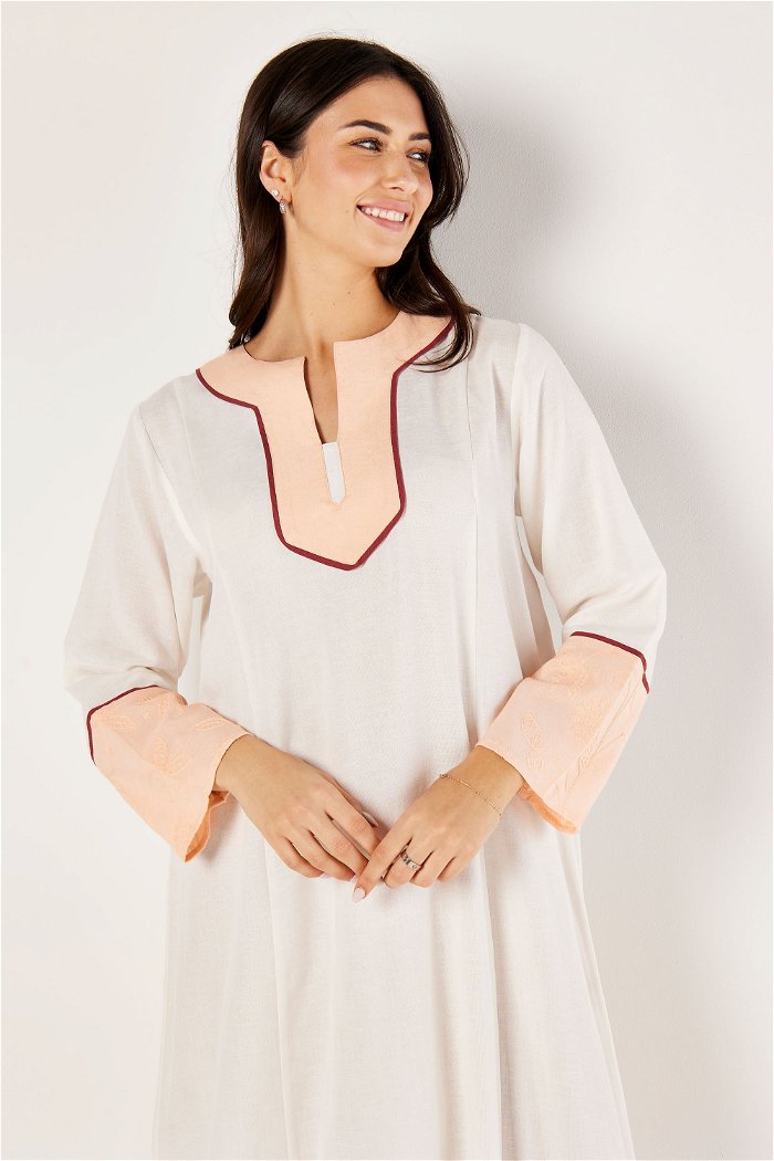 Maxi Kaftan with Embroidered Sleeves product image 3