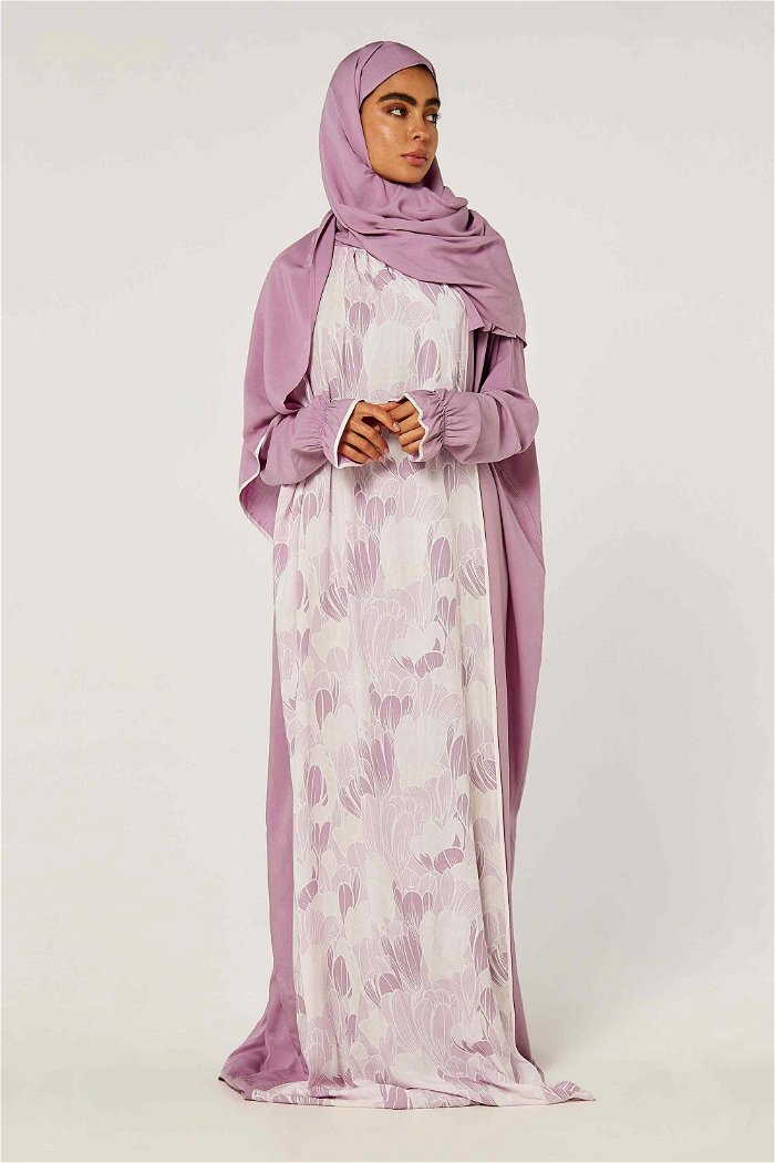 شرشف صلاة متعدد الطبقات مع حجاب مطابق product image 1