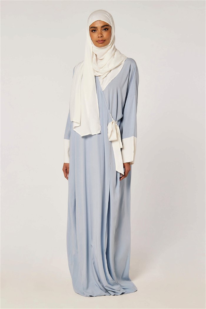 Side Tie Prayer Dress with Matching Veil product image 1