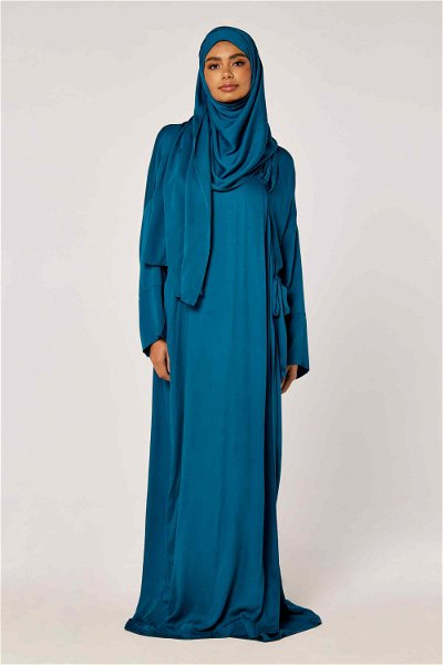 Side Tie Prayer Dress with Matching Veil product image