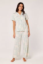 2 Pieces Loose Fit Printed Pajama Set product image 1