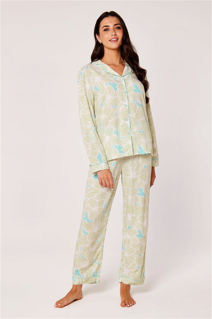 Long Printed Pajama Set product image 1