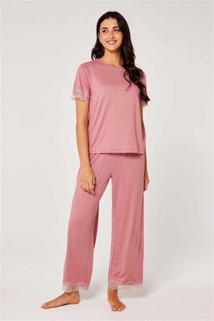 Soft Pajama Set with Lace product image 1