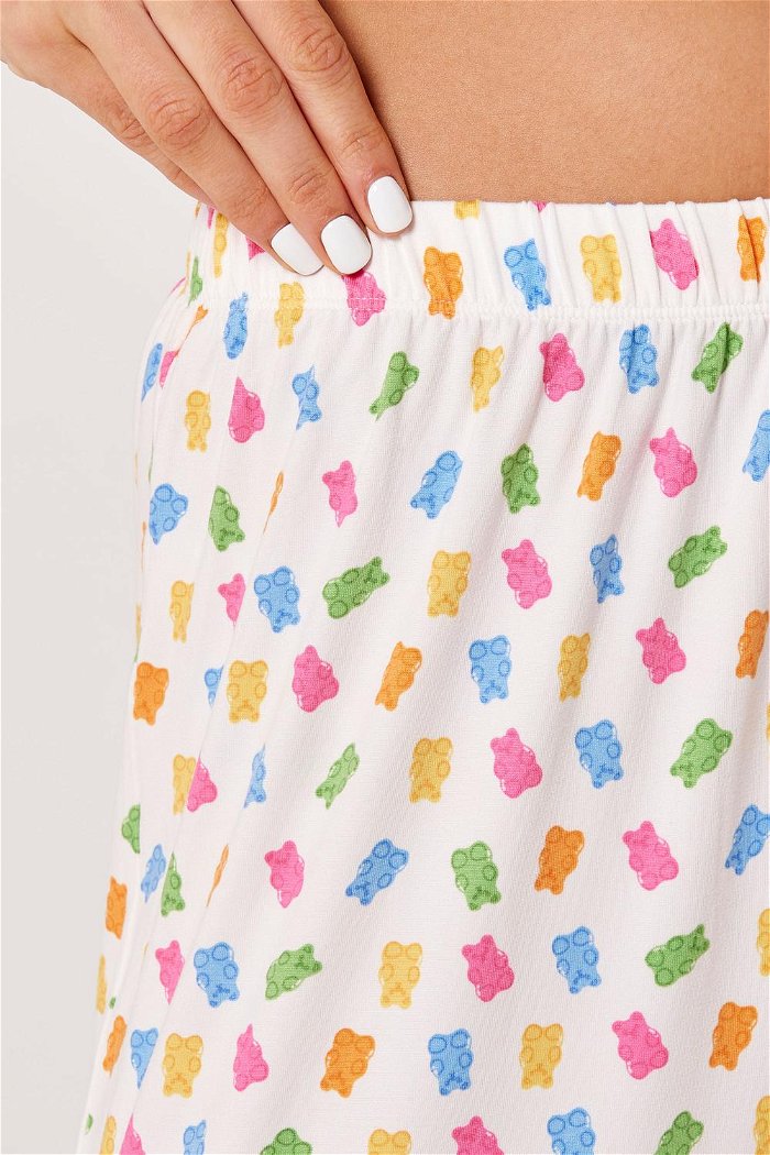 Printed Pajama Set with Slogan product image 4