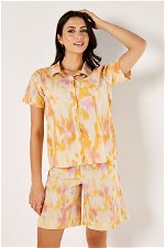 Short Pyjama Set with Tie Dye Print product image 1