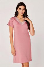 Midi Night Gown with Lace product image 1