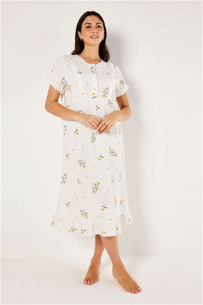 Printed Midi Night Gown product image