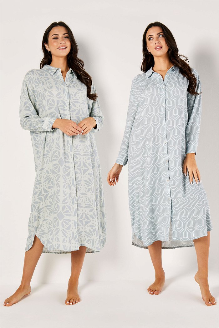 Pack of 2 Buttoned Gowns product image 1