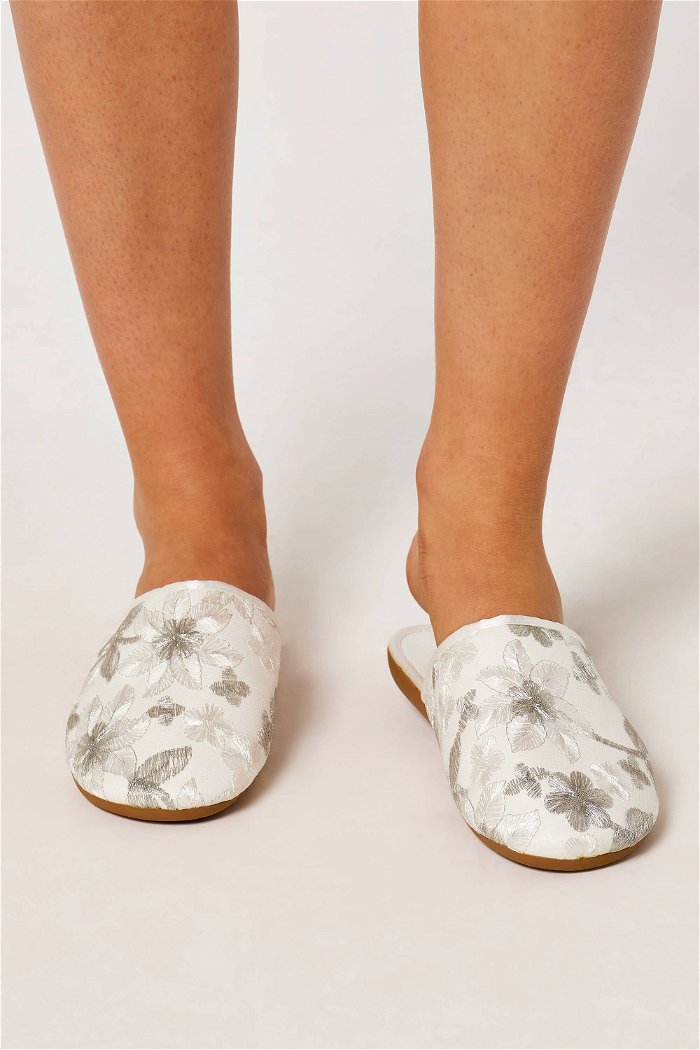 Lace Embroidered Slippers product image 1