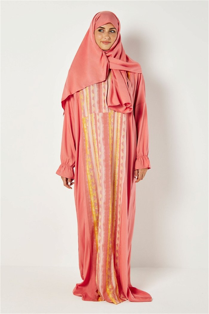 Zipper Wide Cut Prayer Dress with Matching Veil product image 2