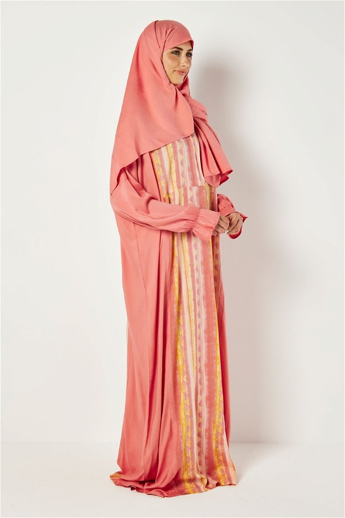 Zipper Wide Cut Prayer Dress with Matching Veil product image 4