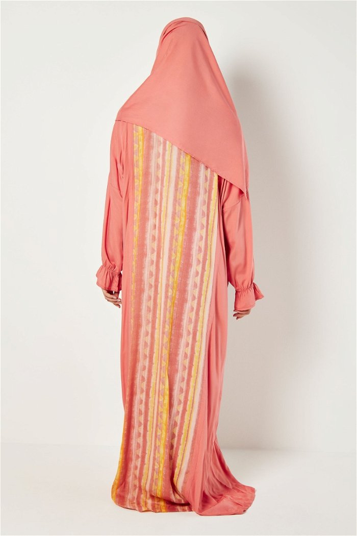 Zipper Wide Cut Prayer Dress with Matching Veil product image 3