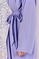 Side Open Prayer Dress with Matching Veil and Side Tie product image 3