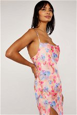 Floral Print Satin Gown product image 5