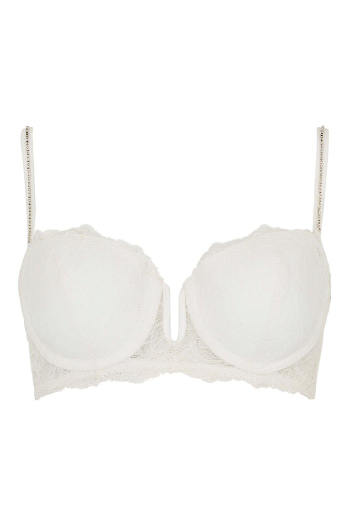 Bridal PushUp Bra with Crystal Straps product image 6