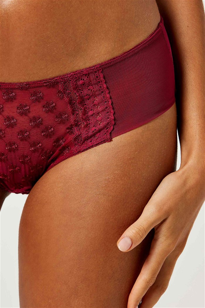 Lace Embellishments High Waist Brief product image 4