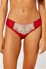 Romantic Flower Embroidered Low Waist Brief product image 4
