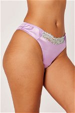 Lace Embellishment Low Waist Brief product image 5