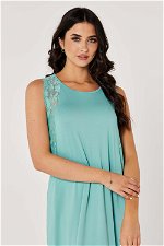 Elegant Lace Shoulder Midi Gown product image 4
