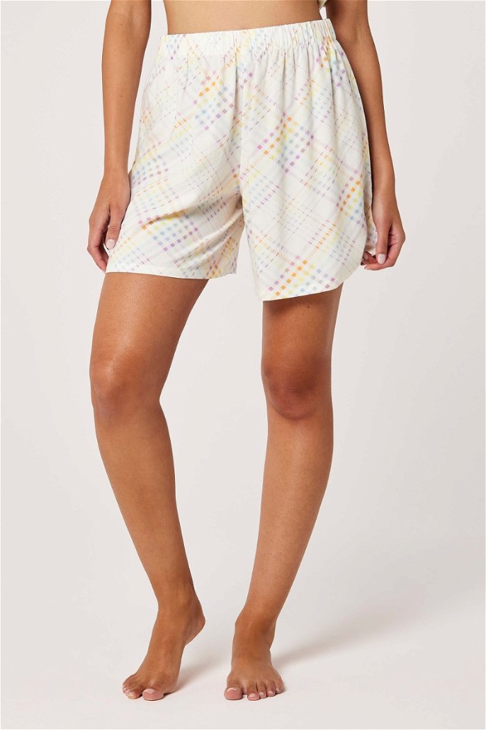 Wide-Cut Pajama Shorts product image 6