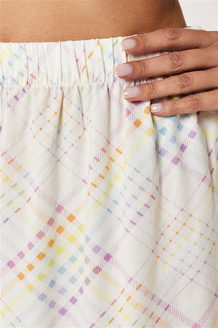 Wide-Cut Pajama Shorts product image 5