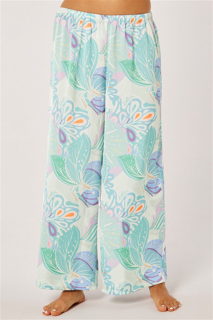 2 Pieces Cute Printed Satin Pajama Set product image 3