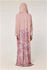 Printed Zippered Prayer Dress with Matching Veil product image 7