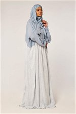 Flower Printed Prayer Dress with Matching Veil product image 4
