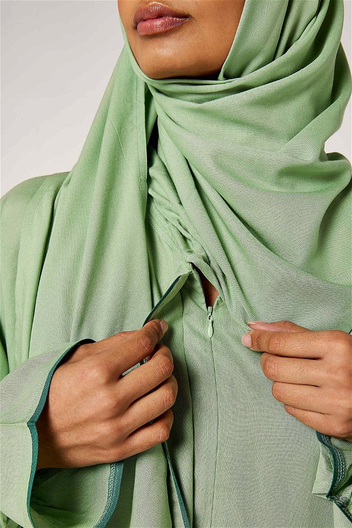 Zippered Prayer Dress with Matching Veil product image 5
