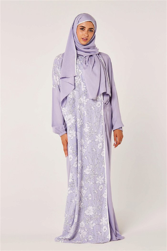Side Tie Prayer Dress with Matching Veil product image 2