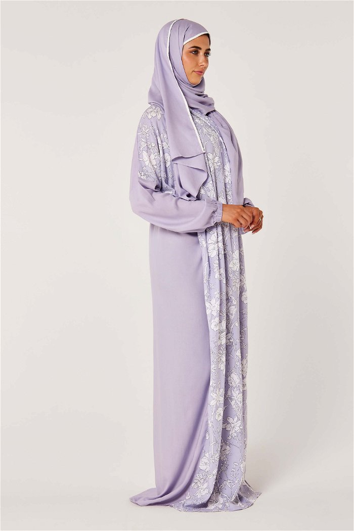 Side Tie Prayer Dress with Matching Veil product image 5