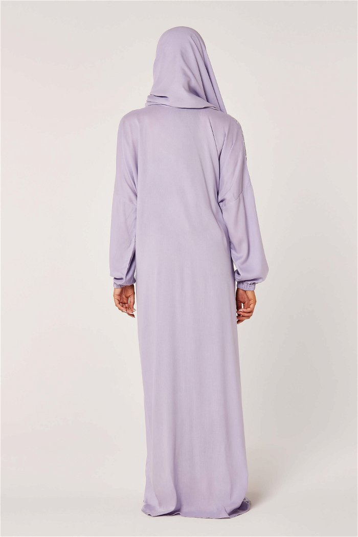Side Tie Prayer Dress with Matching Veil product image 7