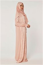 Elegant Side Tie Prayer Dress with Matching Veil product image 4