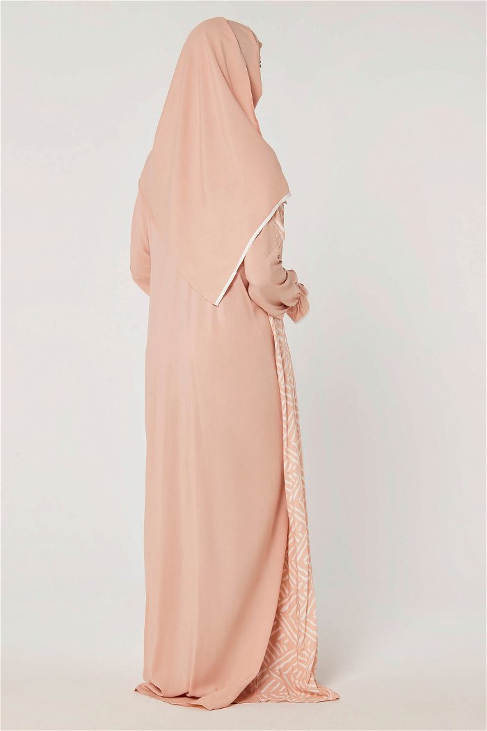 Elegant Side Tie Prayer Dress with Matching Veil product image 6
