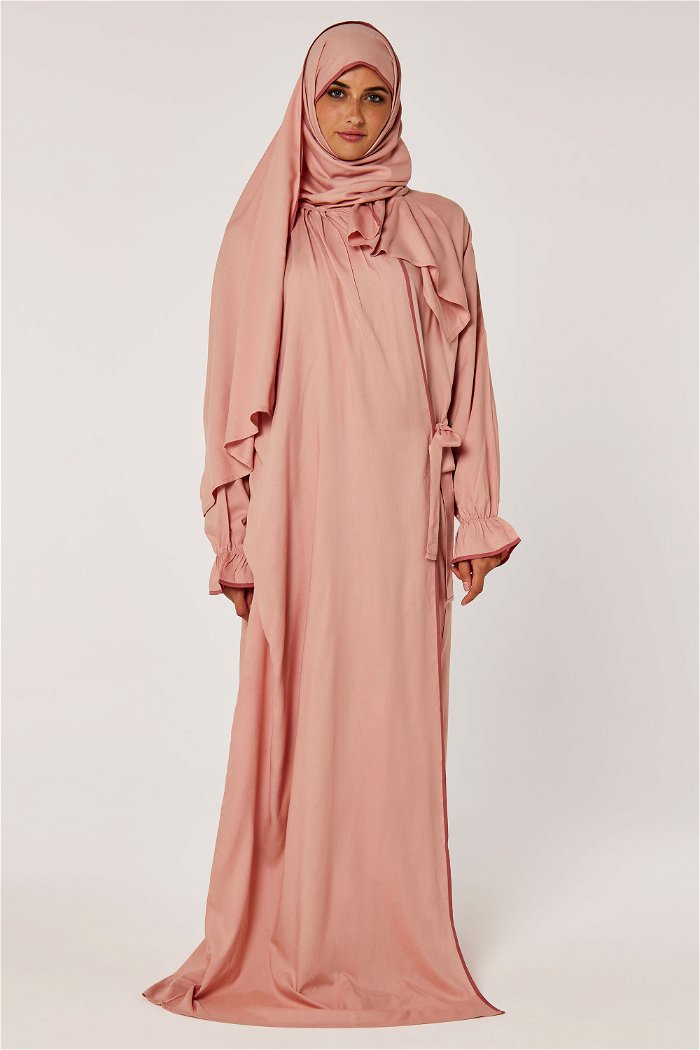 Open Side Prayer Dress with Matching Veil product image 2