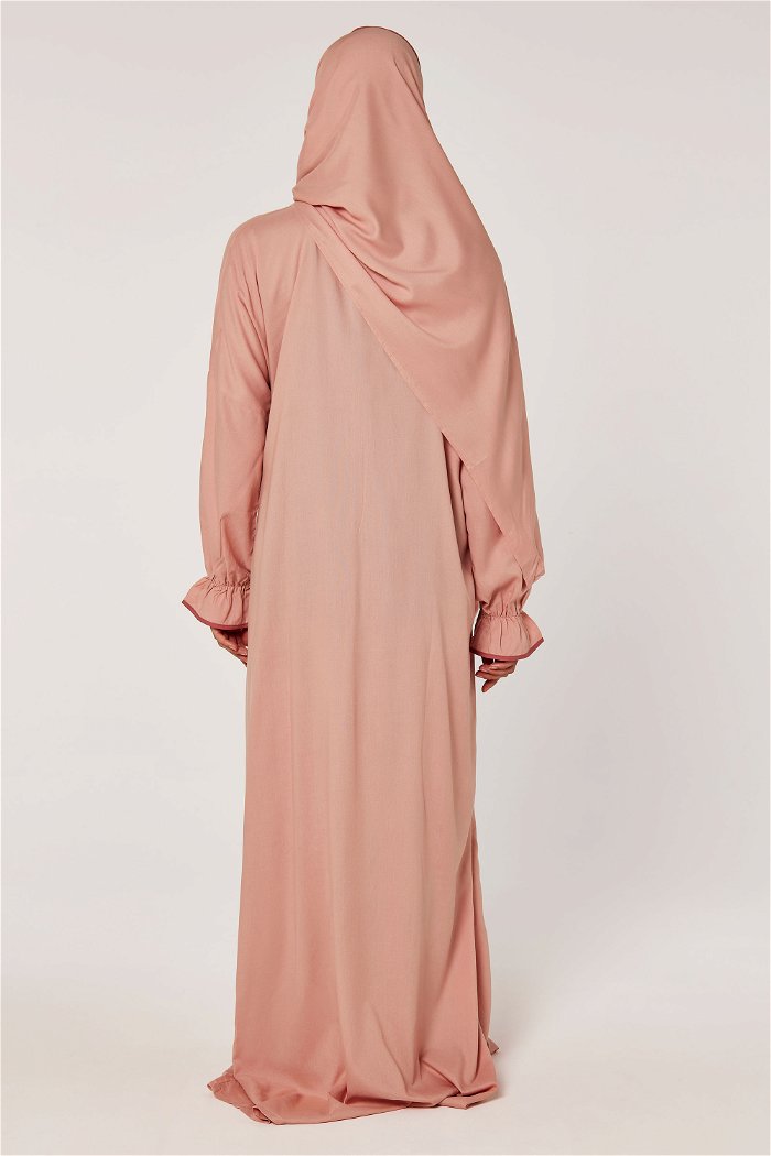 Open Side Prayer Dress with Matching Veil product image 6