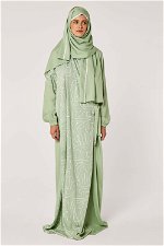 Open Side Prayer Dress with Matching Veil product image 2