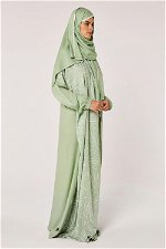 Open Side Prayer Dress with Matching Veil product image 4