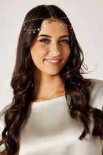 ربطة شعر بسلسلة ذهبية product image 3