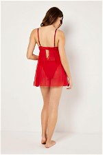Mesh Babydoll with Front Bow for Valentine Day product image 4