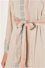 2 Pieces Comfy and Elegant Dress and Kimono Set with Side Prints product image 5