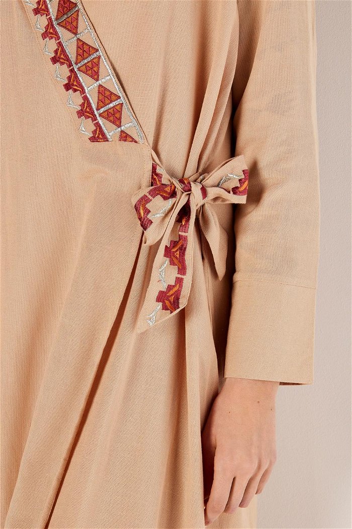 Elegant Embroidered Maxi Kimono product image 3